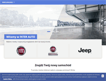 Tablet Screenshot of interauto.fiatprofessional.pl