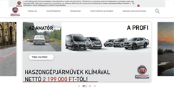 Desktop Screenshot of fiatprofessional.hu